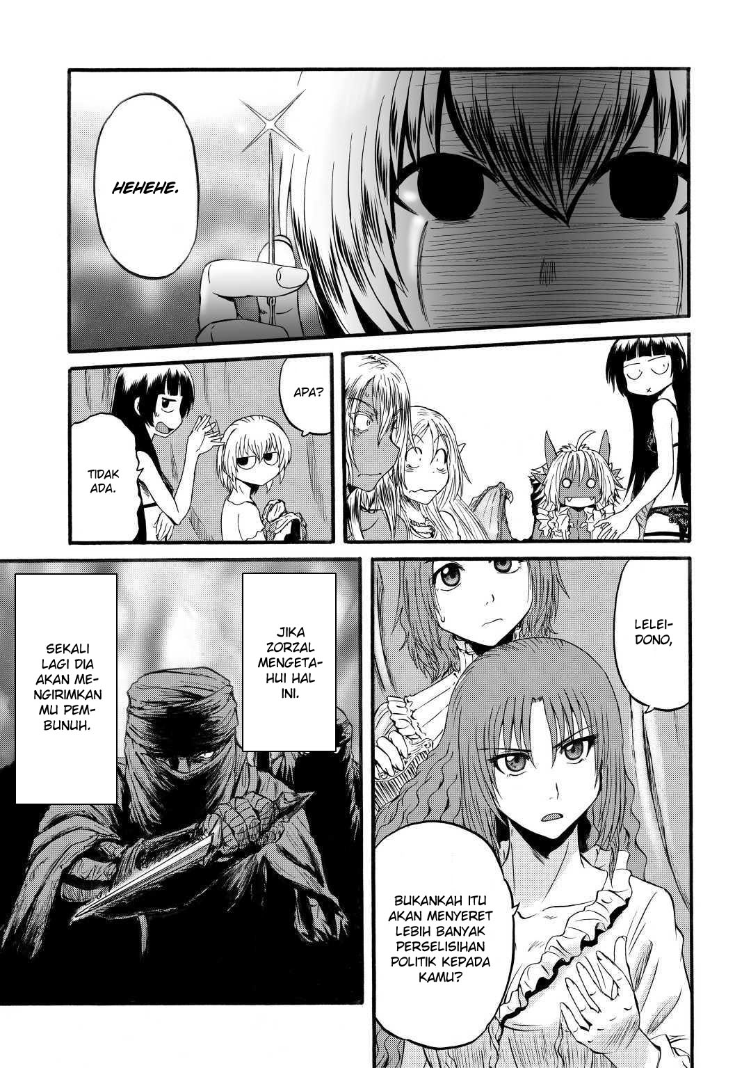 Gate – Jietai Kare no Chi nite Kaku Tatakeri Chapter 95 Gambar 33