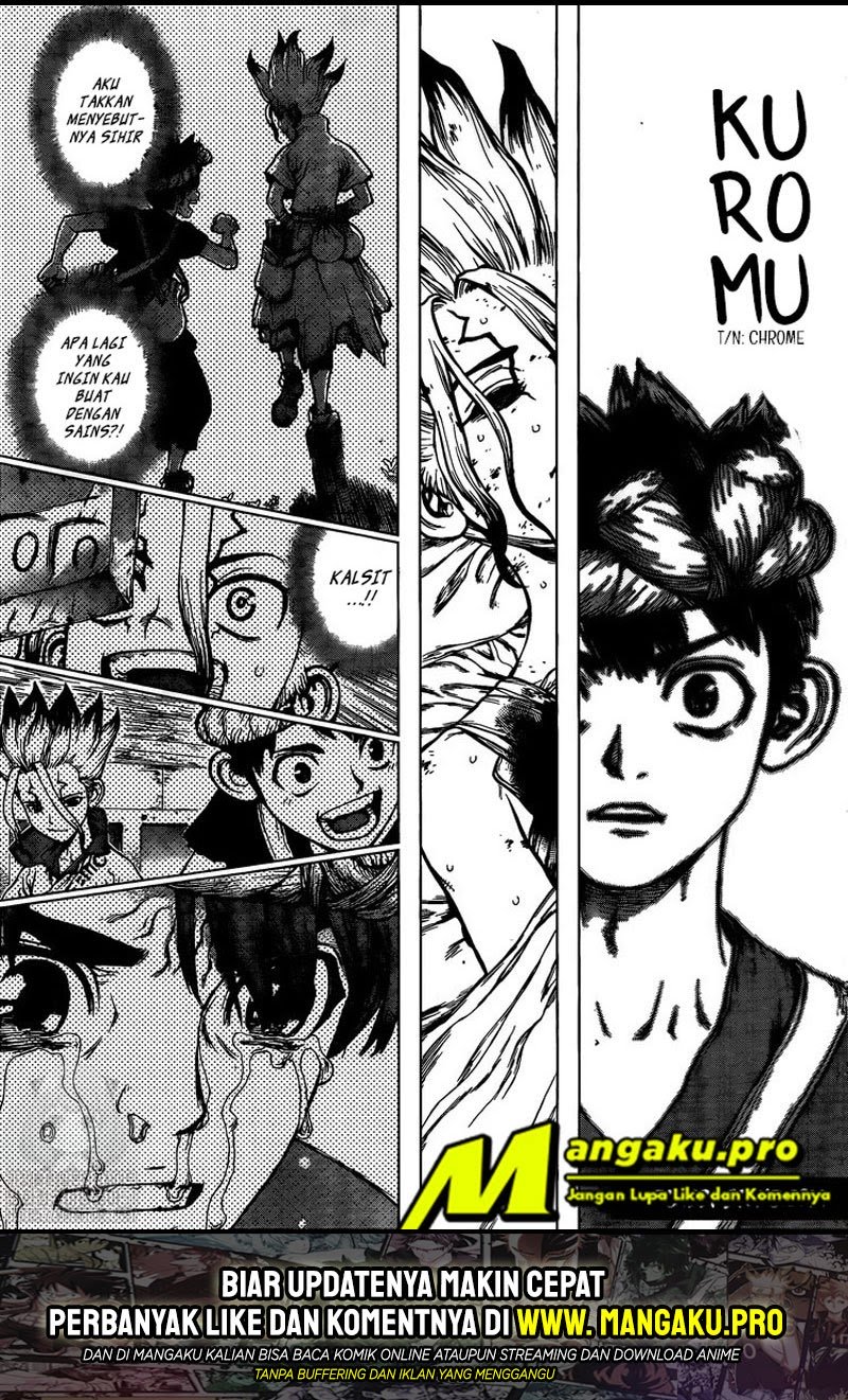 Dr. Stone Chapter 160 Gambar 17