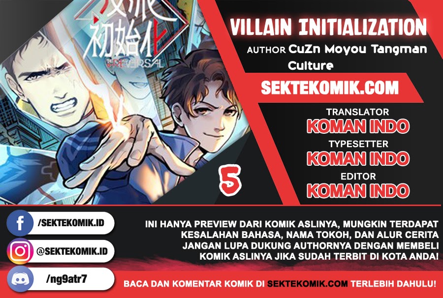 Komik Villain Initialization Chapter 05 gambar nomor 1