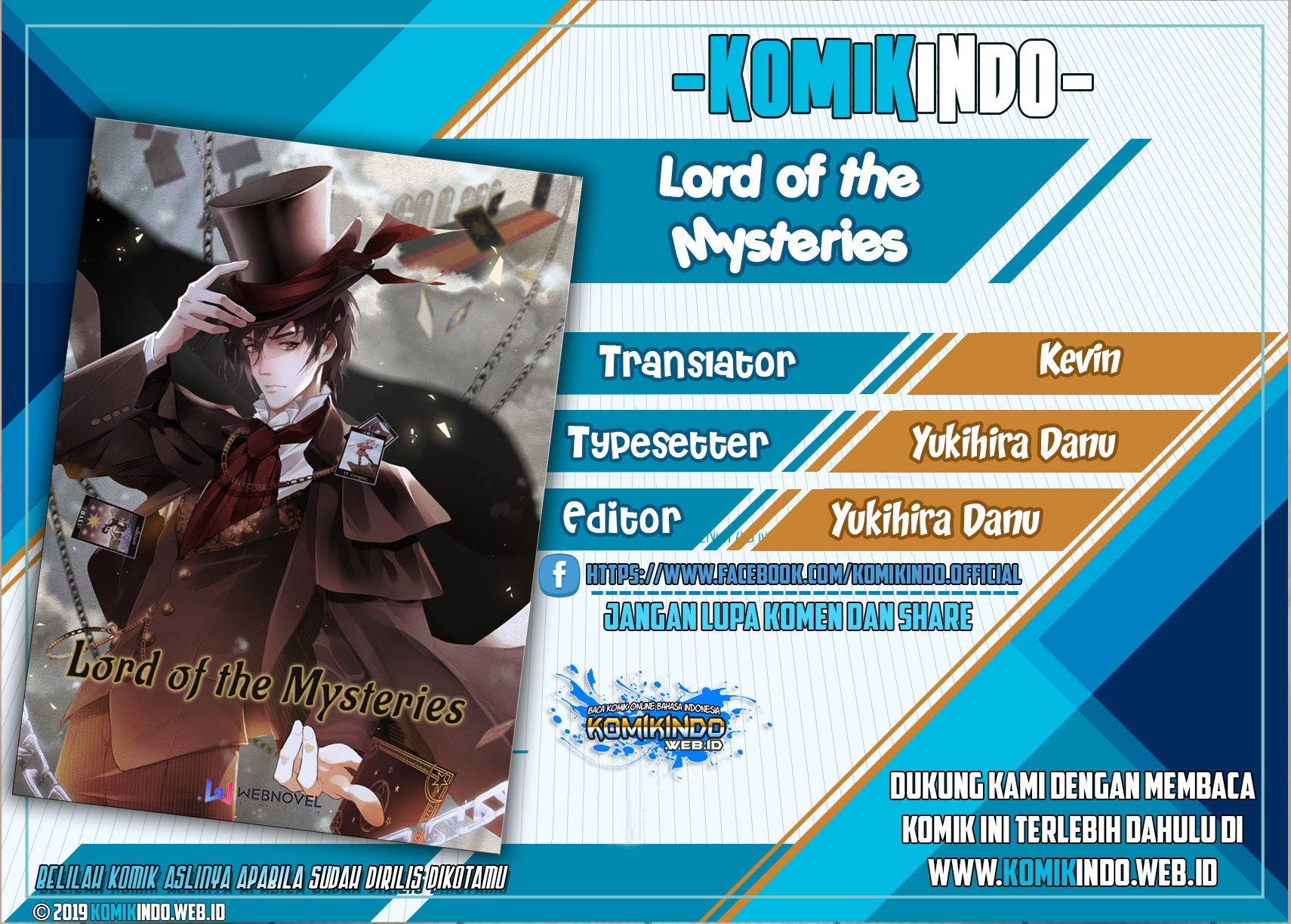 Komik Lord of the Mysteries Chapter 03 gambar nomor 1