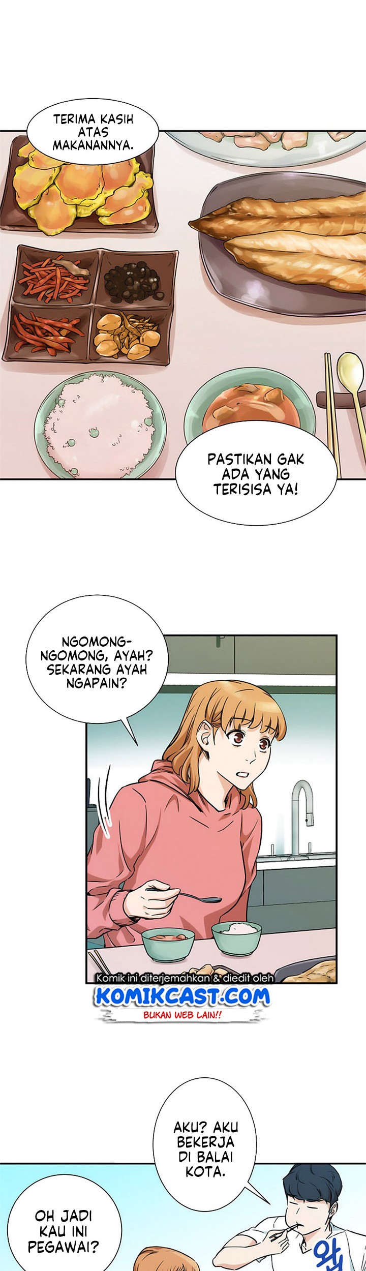 My Dad Is Too Strong Chapter 03 Gambar 30