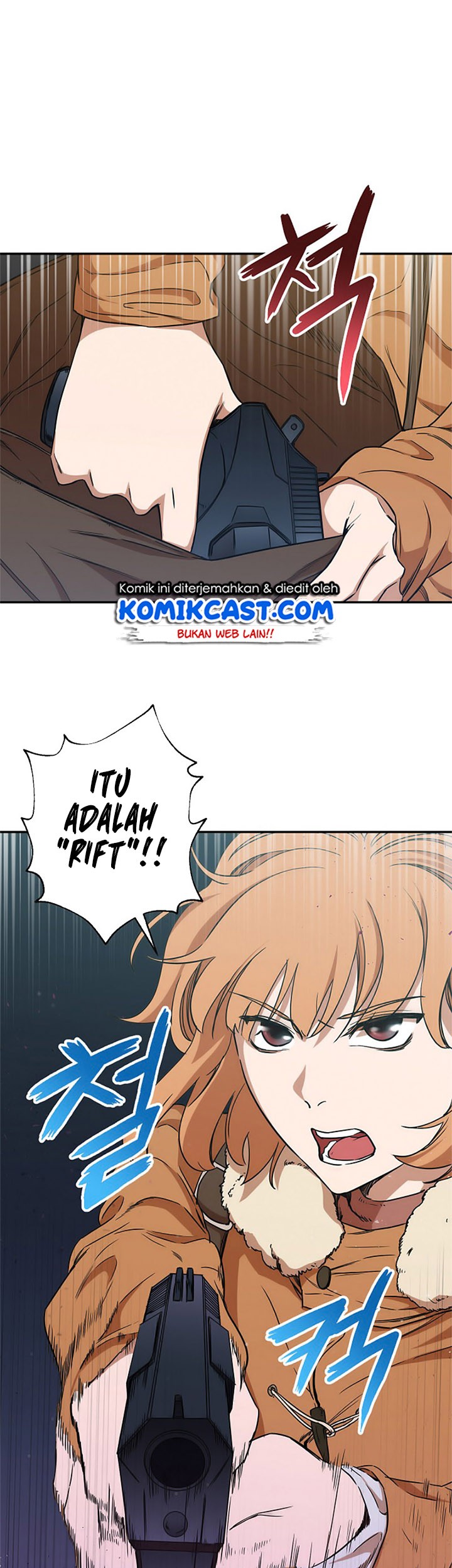 Manhwa My Dad Is Too Strong Chapter 03 gambar nomor 2