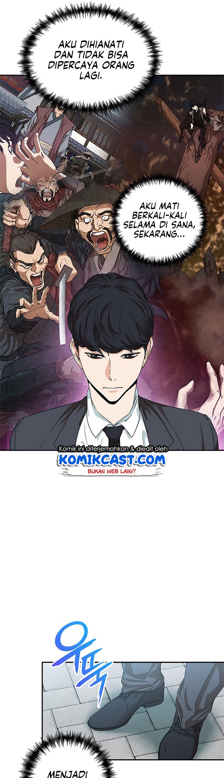 My Dad Is Too Strong Chapter 01 Gambar 42