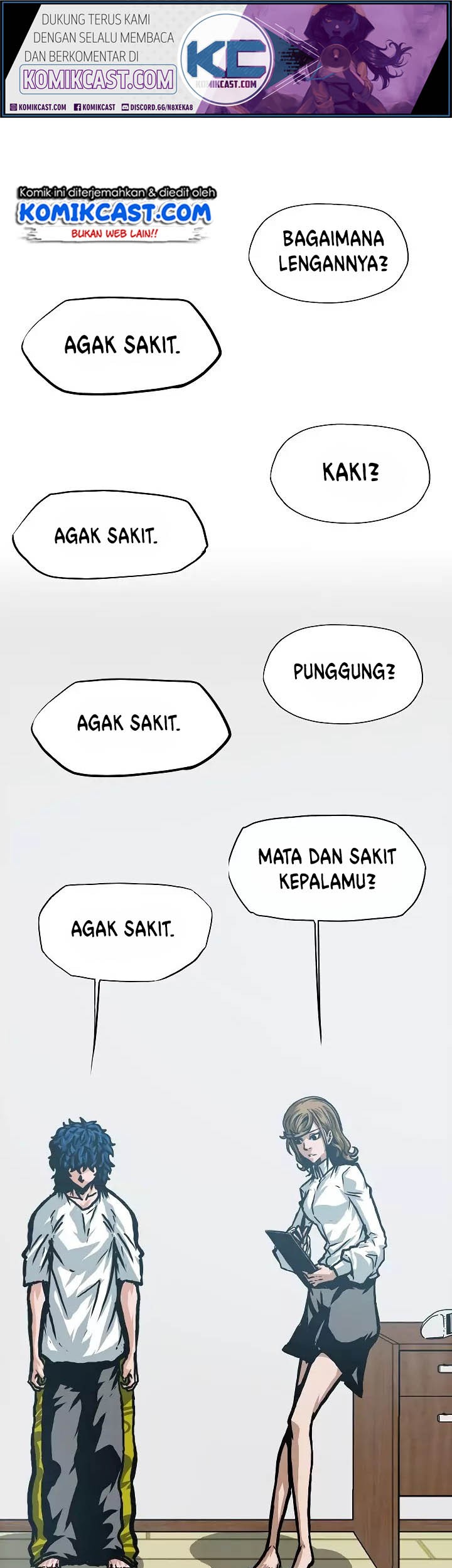 Manhwa Rooftop Sword Master Chapter 03 gambar nomor 2