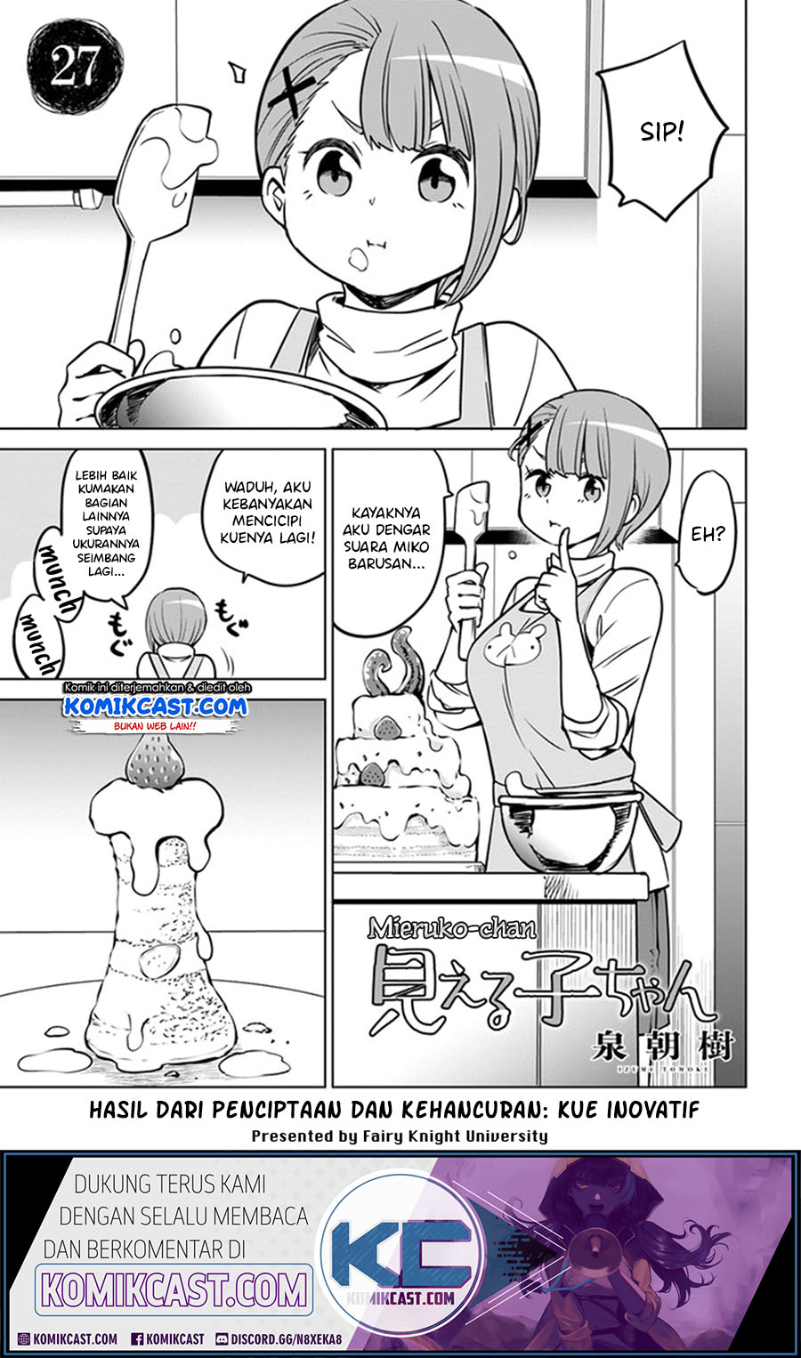 Manga The Girl Who See It Chapter 27 gambar nomor 2