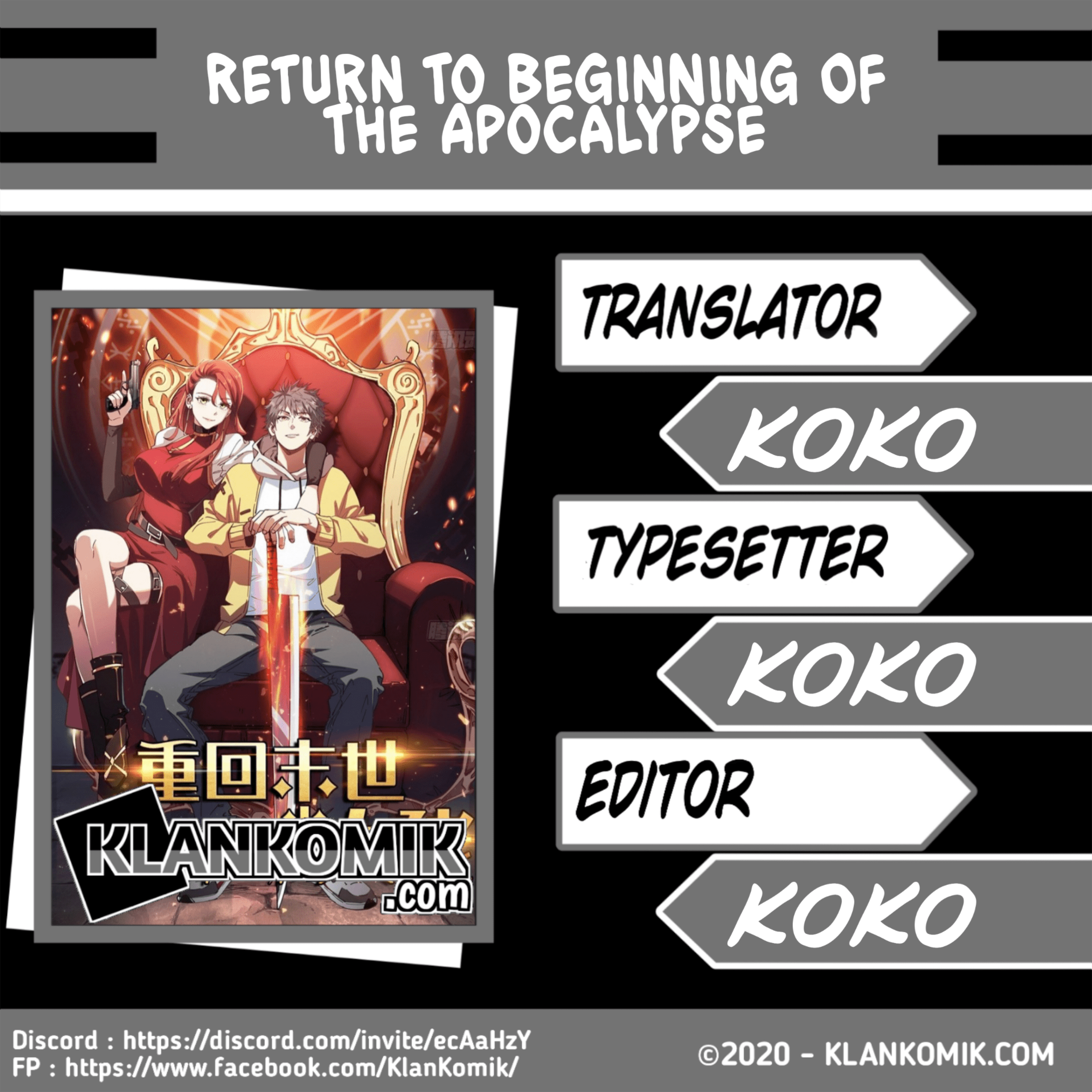 Komik Return To Beginning Of The Apocalypse Chapter 40 gambar nomor 1