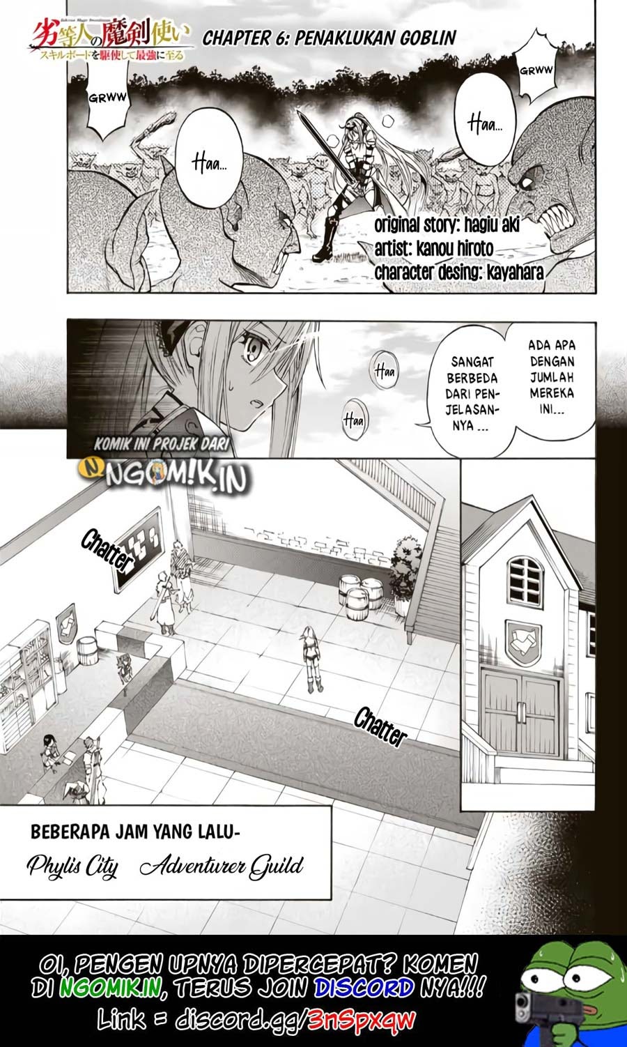Manga The Reincarnated Inferior Magic Swordsman Chapter 06 gambar nomor 2