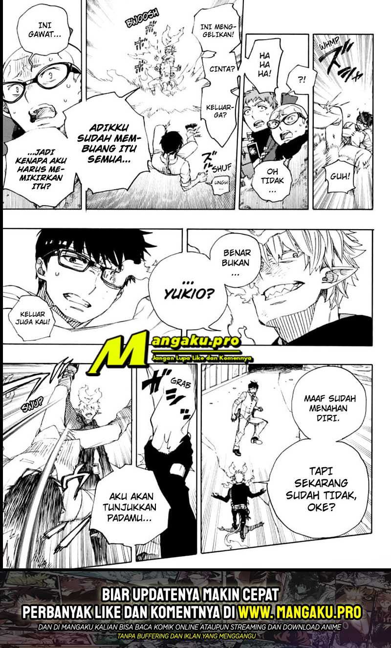 Ao no Exorcist Chapter 123 Gambar 33