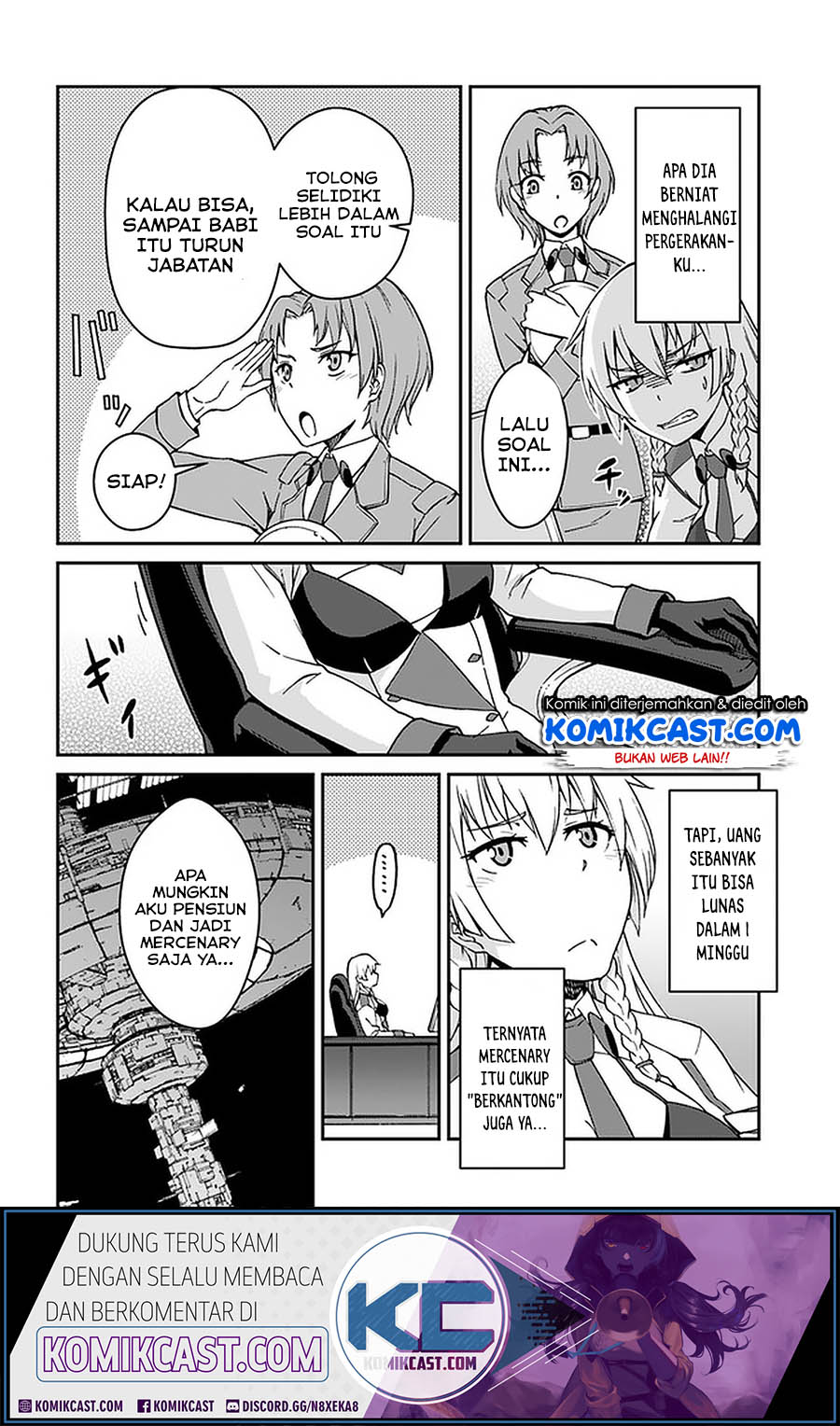 Mezametara Saikyou Soubi to Uchuusen-mochi datta no de Chapter 08.1 Gambar 17