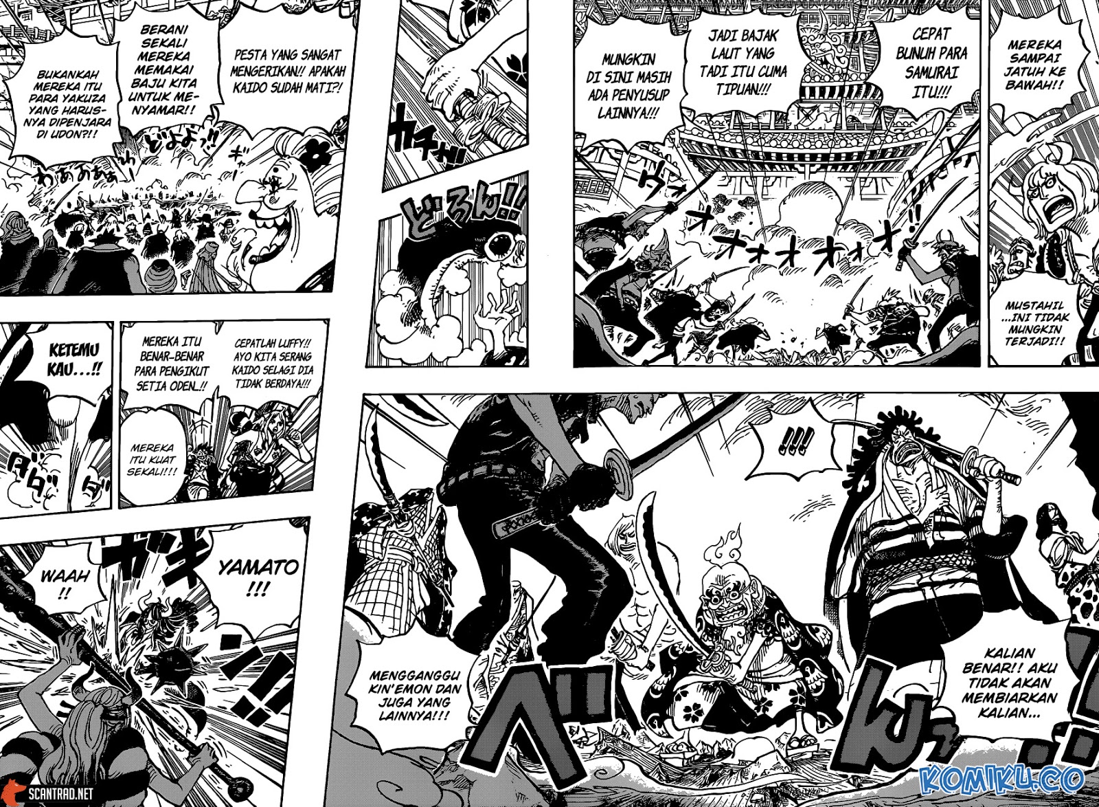 One Piece Chapter 987 Gambar 7