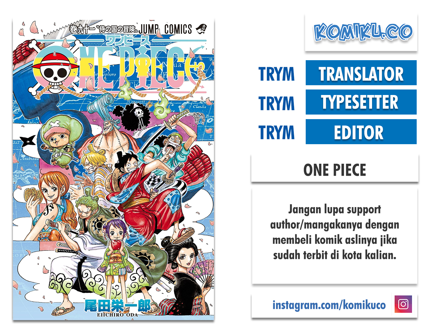 Komik One Piece Chapter 987 gambar nomor 1