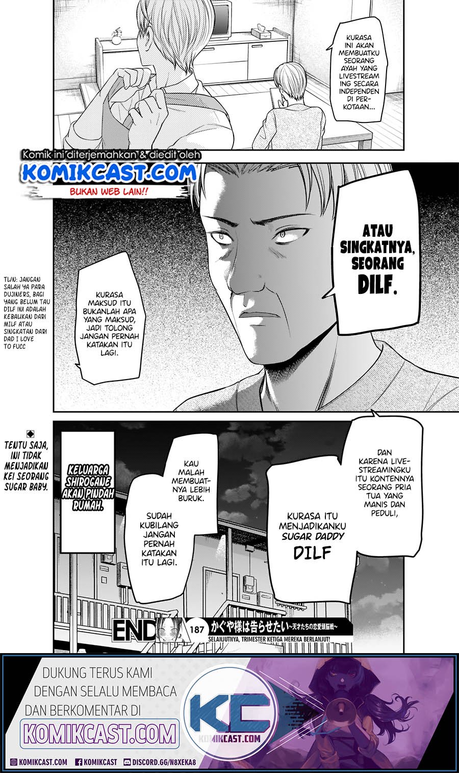 Kaguya-sama wa Kokurasetai – Tensai-tachi no Renai Zunousen Chapter 197 Gambar 19
