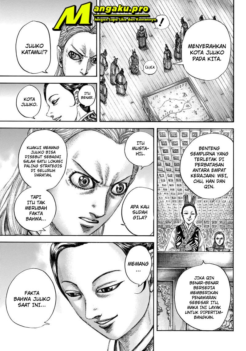 Kingdom Chapter 649 Gambar 17