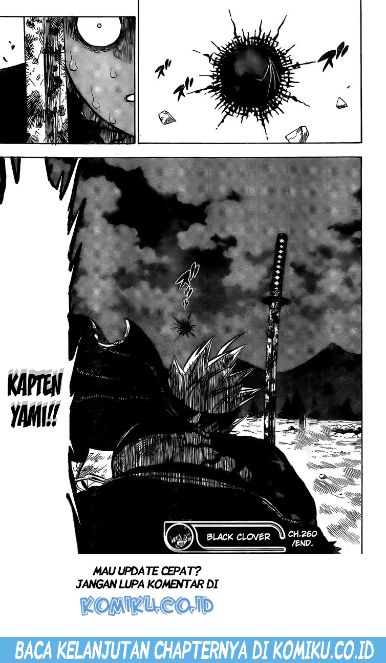 Black Clover Chapter 260 Gambar 16