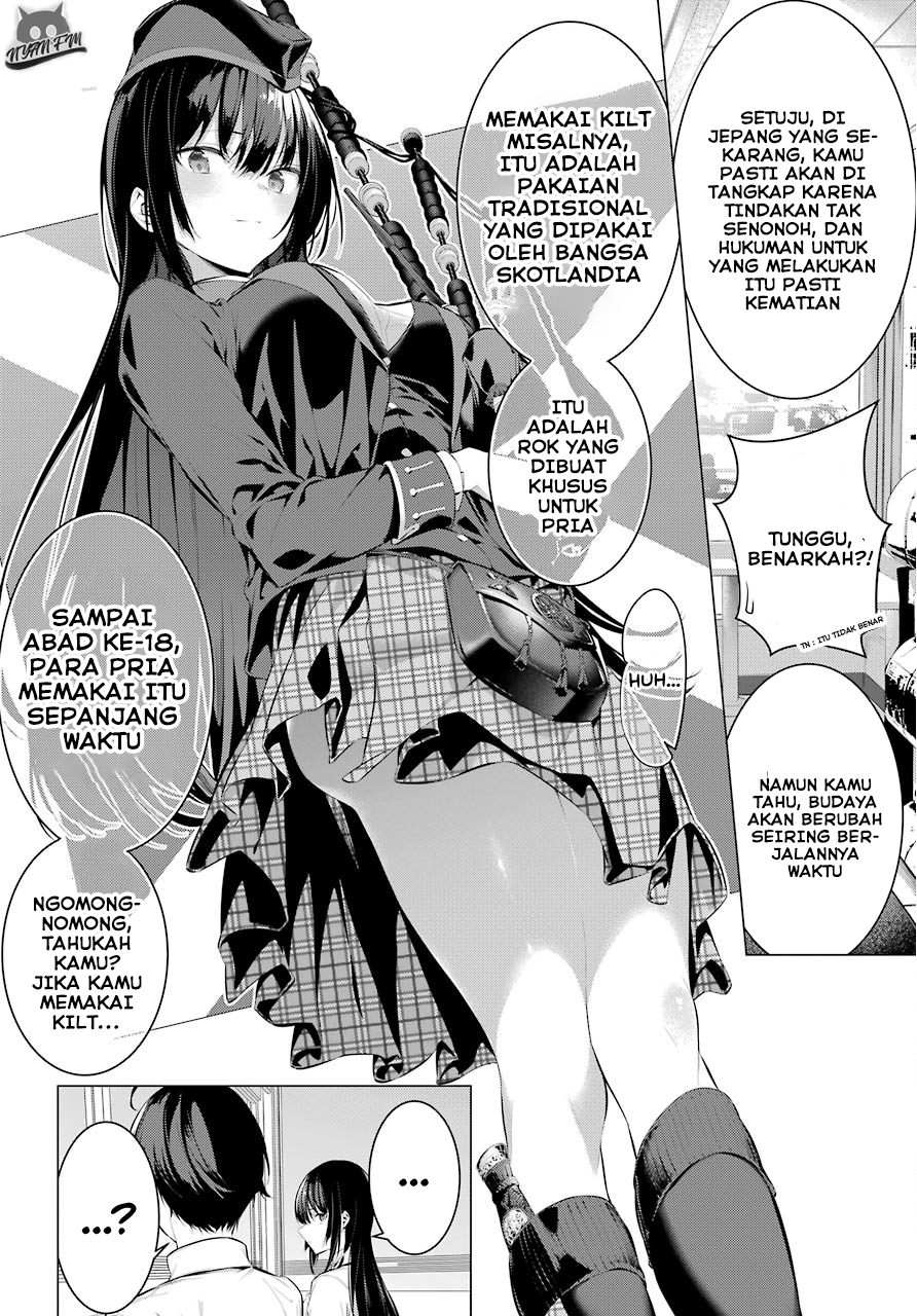 Haite Kudasai Takamine-san Chapter 09.5 Gambar 3