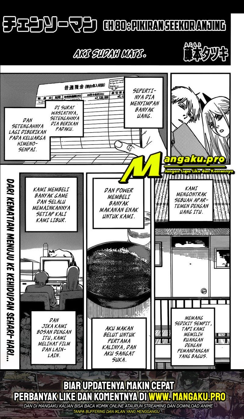 Manga Chainsaw Man Chapter 80 gambar nomor 2