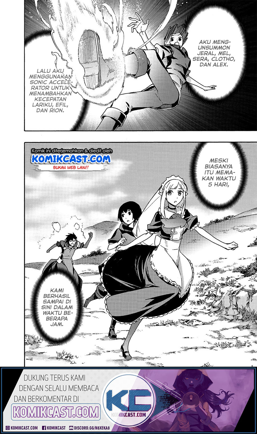 Kuro no Shoukanshi Chapter 53 Gambar 16