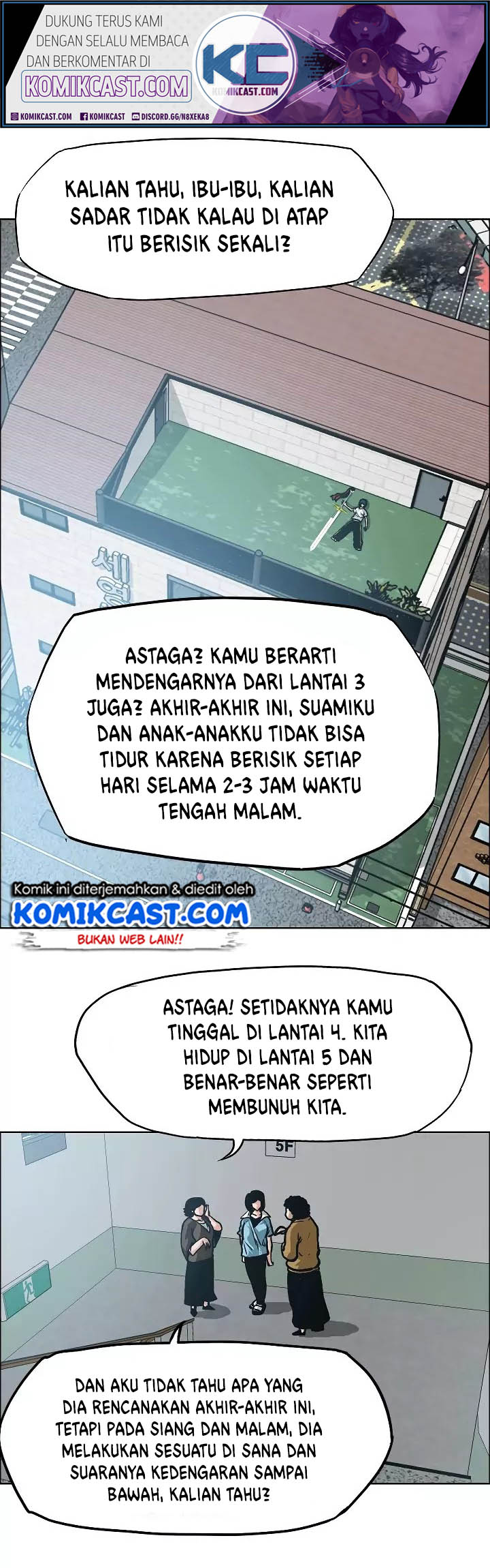 Manhwa Rooftop Sword Master Chapter 07 gambar nomor 2