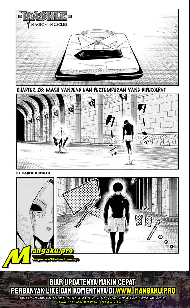 Mashle: Magic and Muscles Chapter 26 Gambar 3