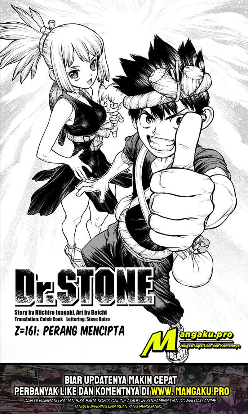 Manga Dr. Stone Chapter 161 gambar nomor 2