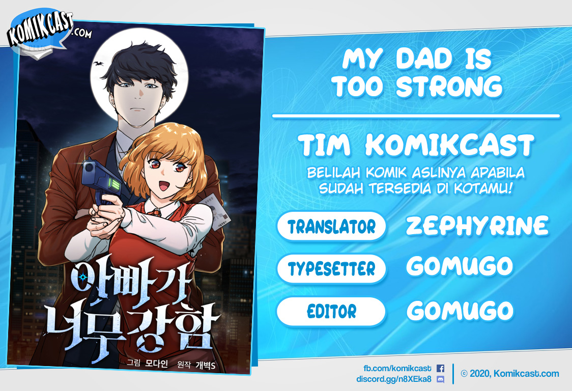 Komik My Dad Is Too Strong Chapter 07 gambar nomor 1