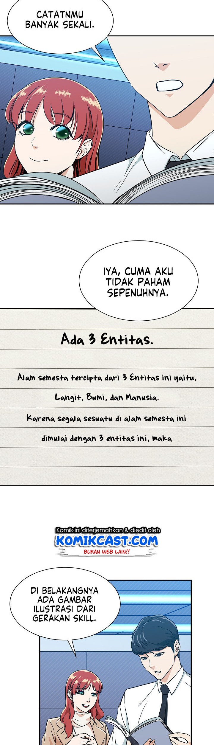 My Dad Is Too Strong Chapter 08 Gambar 36