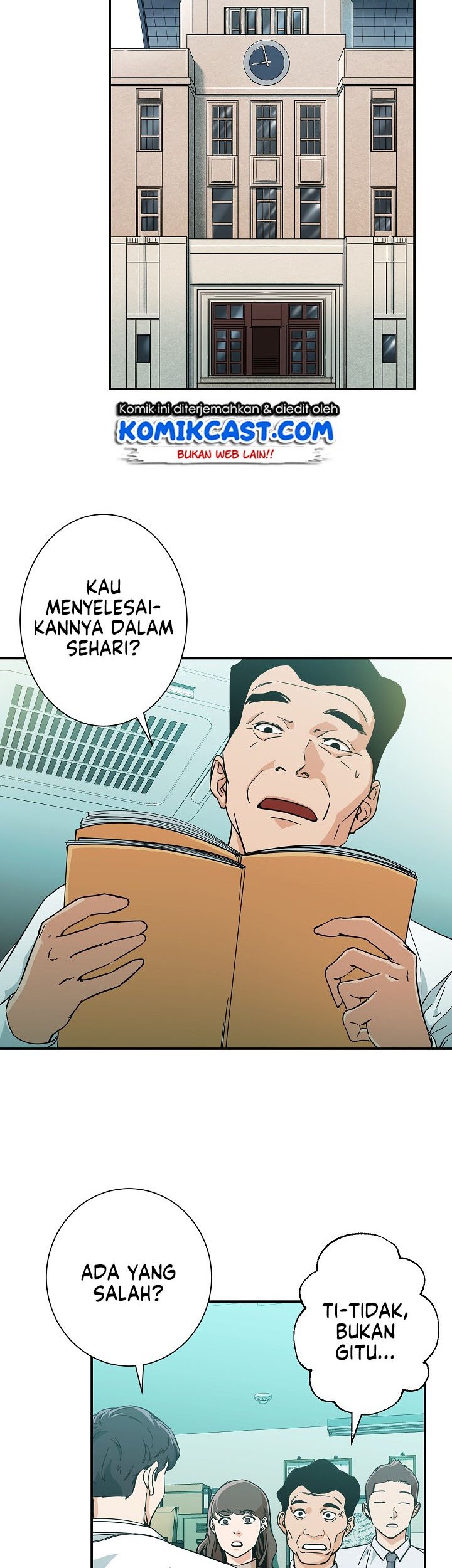 My Dad Is Too Strong Chapter 08 Gambar 6