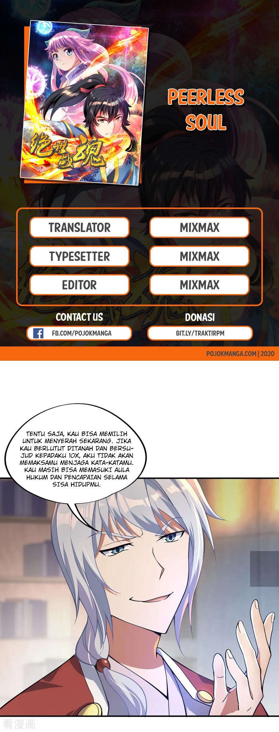 Manhua Peerless Soul Chapter 55 gambar nomor 2