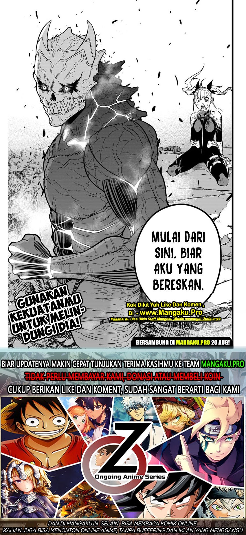 8Kaijuu Chapter 07 Gambar 20
