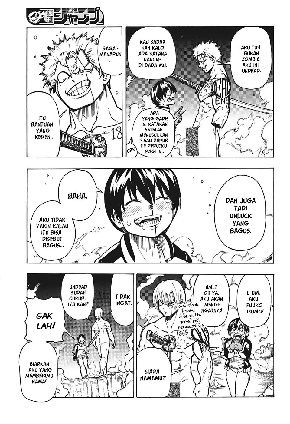 Undead Unluck Chapter 01 Gambar 51