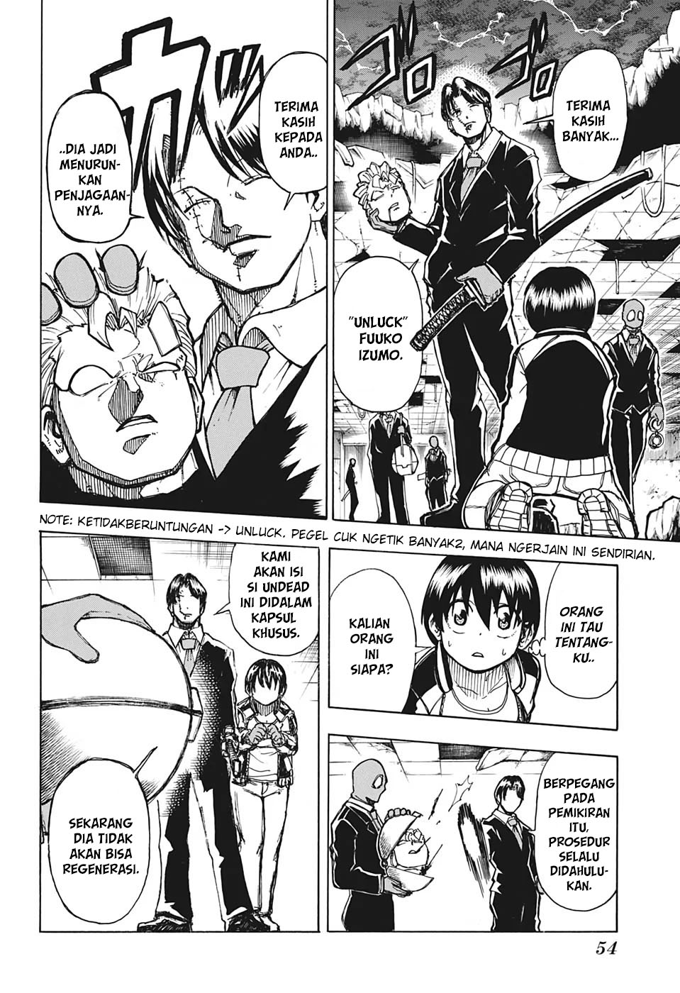 Undead Unluck Chapter 01 Gambar 31