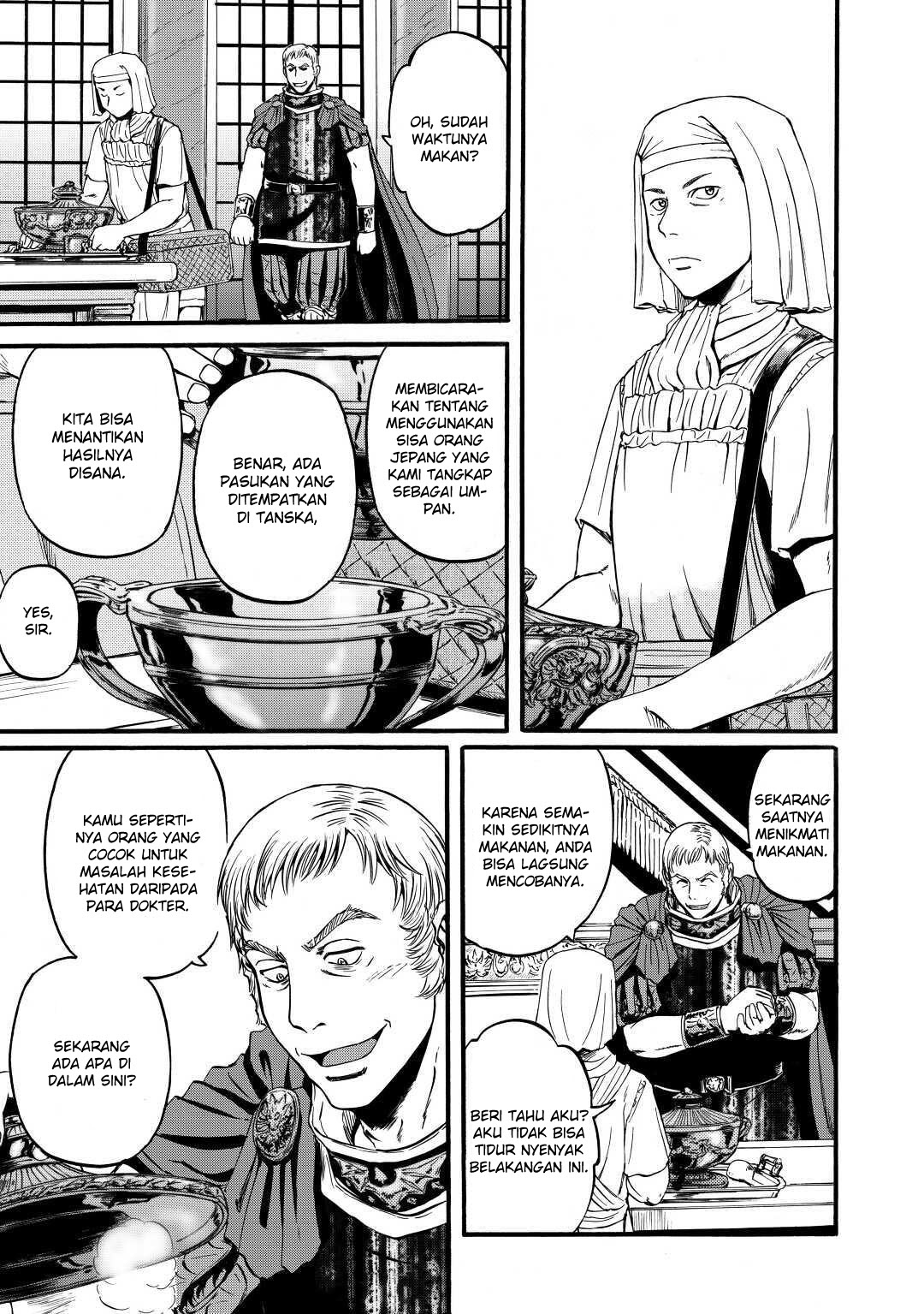 Gate – Jietai Kare no Chi nite Kaku Tatakeri Chapter 96 Gambar 25