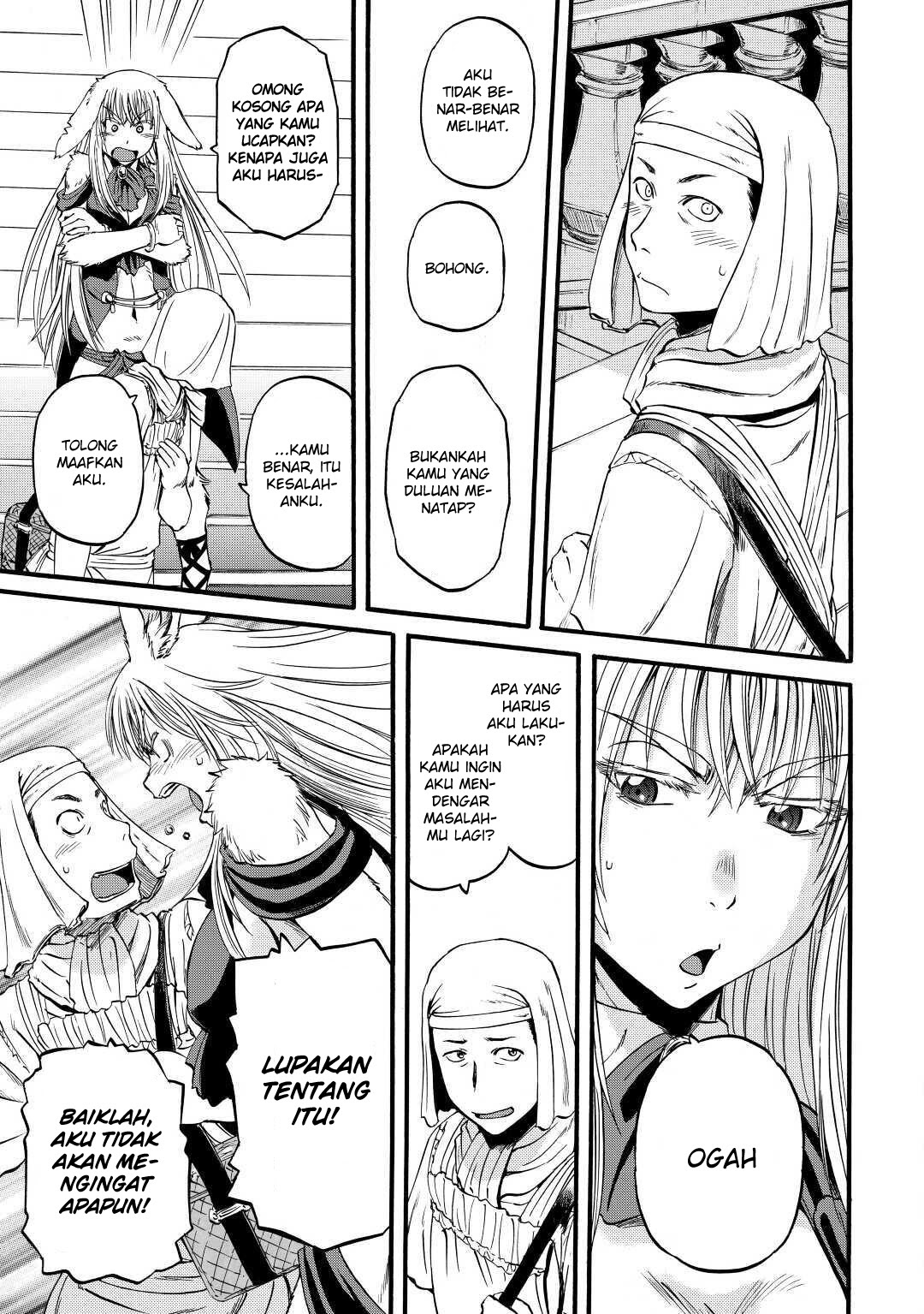 Gate – Jietai Kare no Chi nite Kaku Tatakeri Chapter 96 Gambar 31