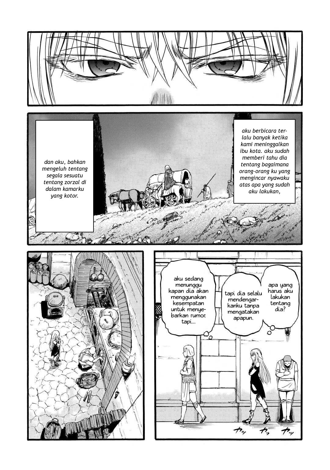 Gate – Jietai Kare no Chi nite Kaku Tatakeri Chapter 96 Gambar 32