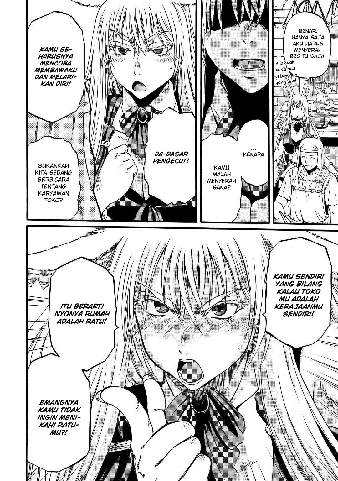 Gate – Jietai Kare no Chi nite Kaku Tatakeri Chapter 96 Gambar 34