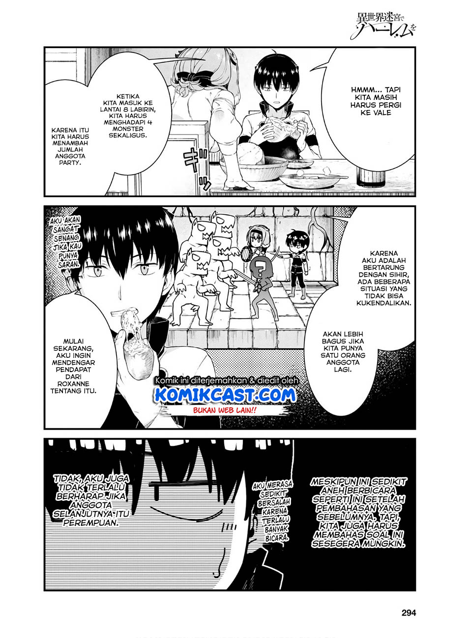 Isekai Meikyuu de Harem wo Chapter 37 Gambar 13