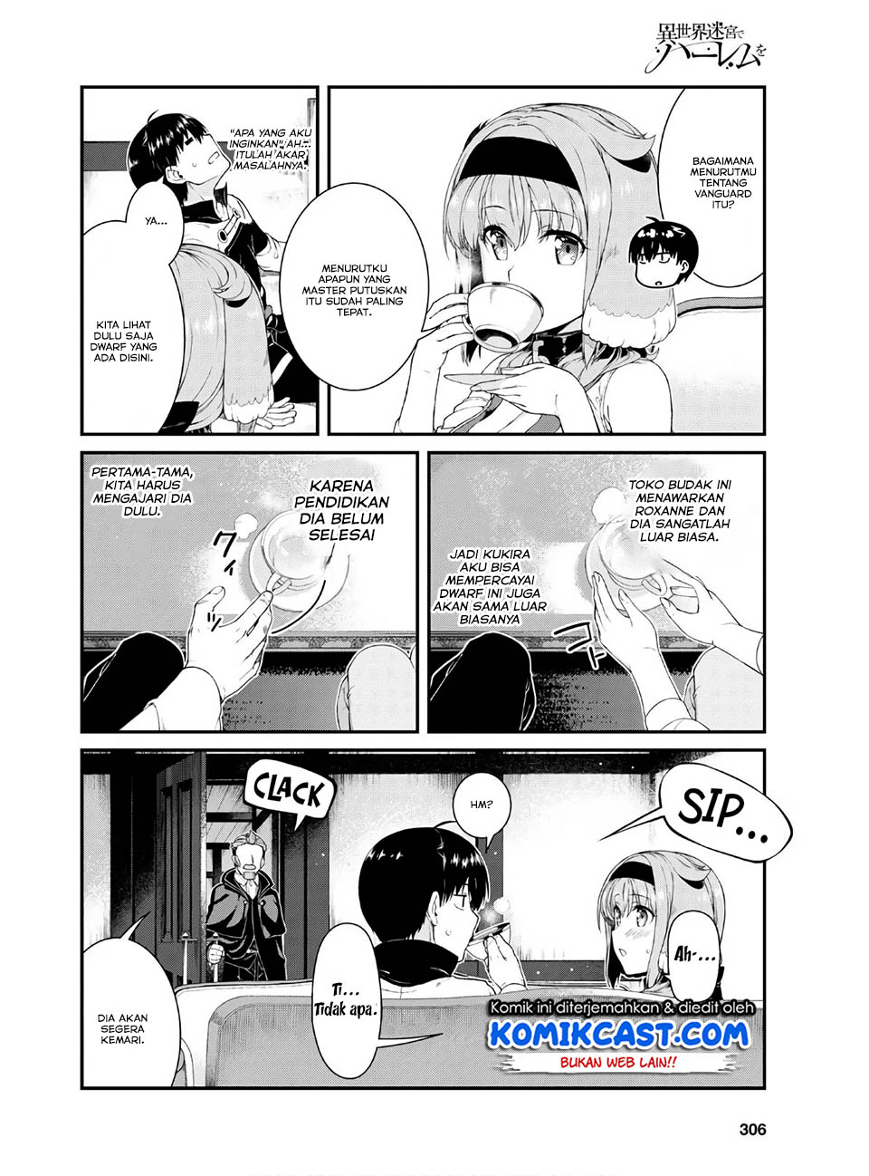 Isekai Meikyuu de Harem wo Chapter 37 Gambar 25