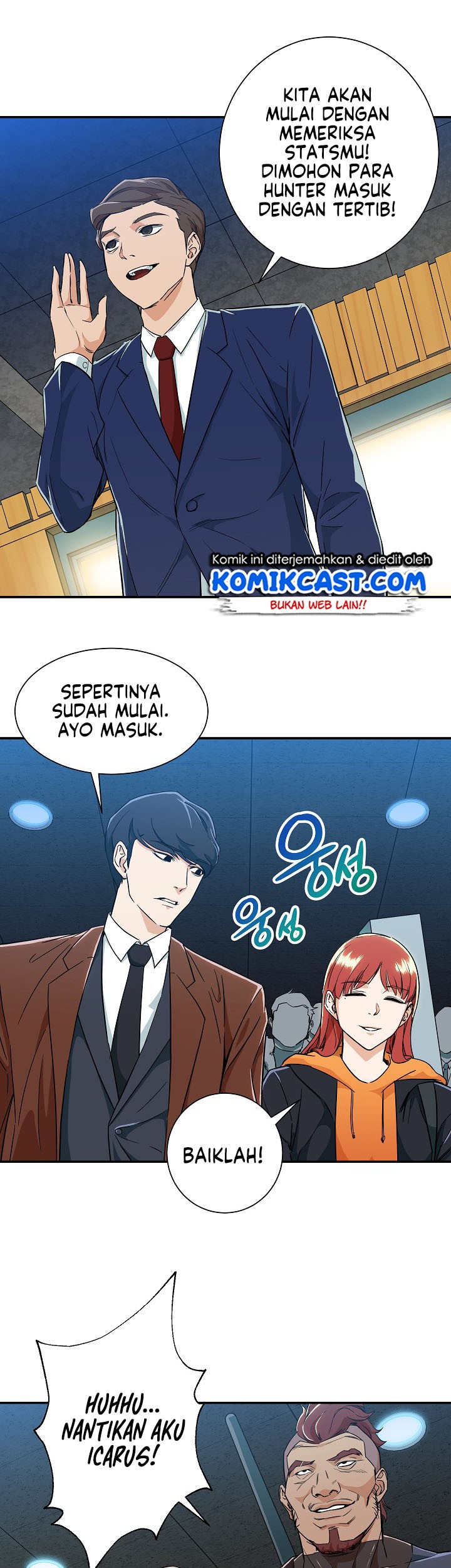 Manhwa My Dad Is Too Strong Chapter 10 gambar nomor 2