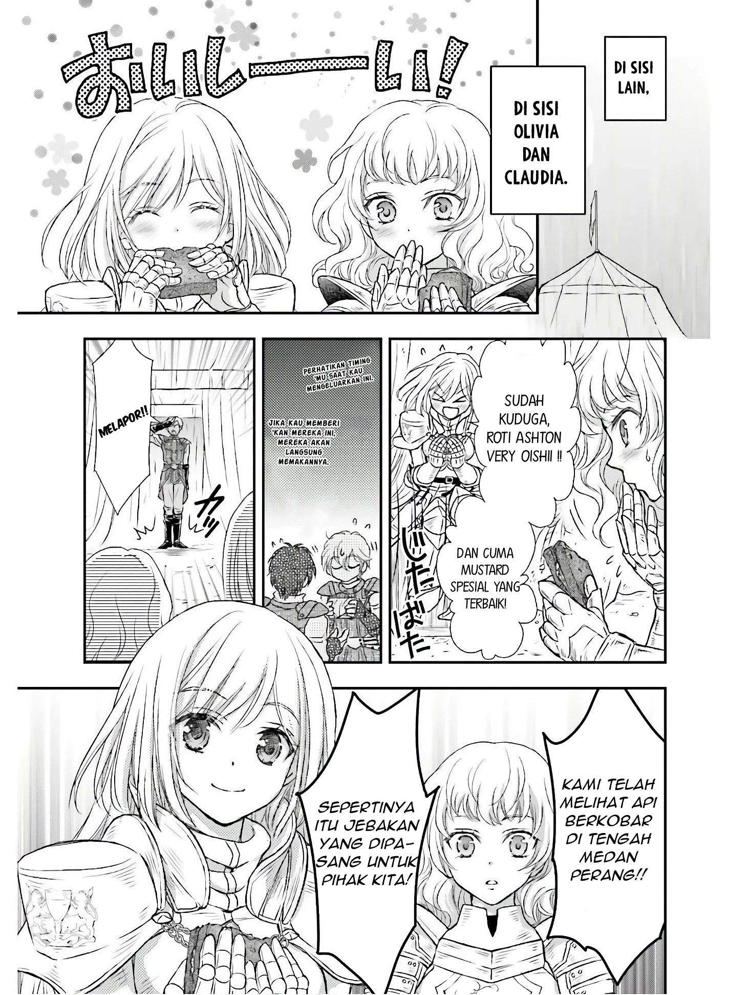 Shinigami ni Sodaterareta Shoujo wa Shikkoku no Tsurugi wo Mune ni Idaku Chapter 9 Gambar 8