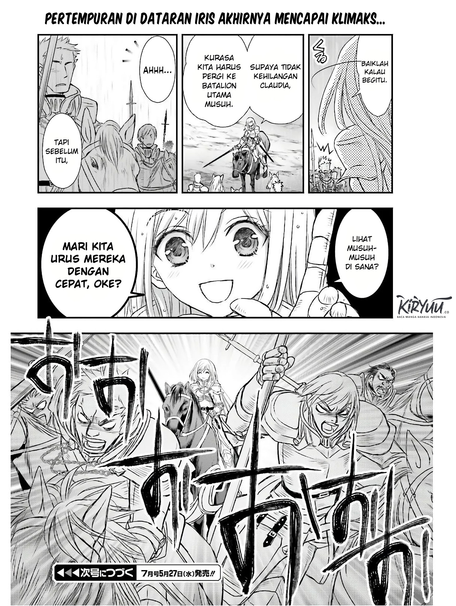 Shinigami ni Sodaterareta Shoujo wa Shikkoku no Tsurugi wo Mune ni Idaku Chapter 9 Gambar 22