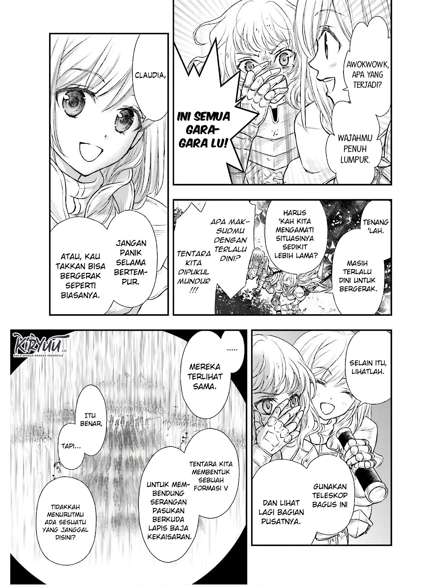 Shinigami ni Sodaterareta Shoujo wa Shikkoku no Tsurugi wo Mune ni Idaku Chapter 9 Gambar 24