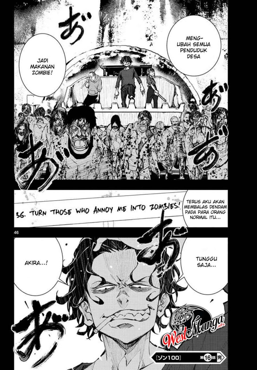Zombie 100 ~Zombie ni Naru Made ni Shitai 100 no Koto~ Chapter 16 Gambar 49