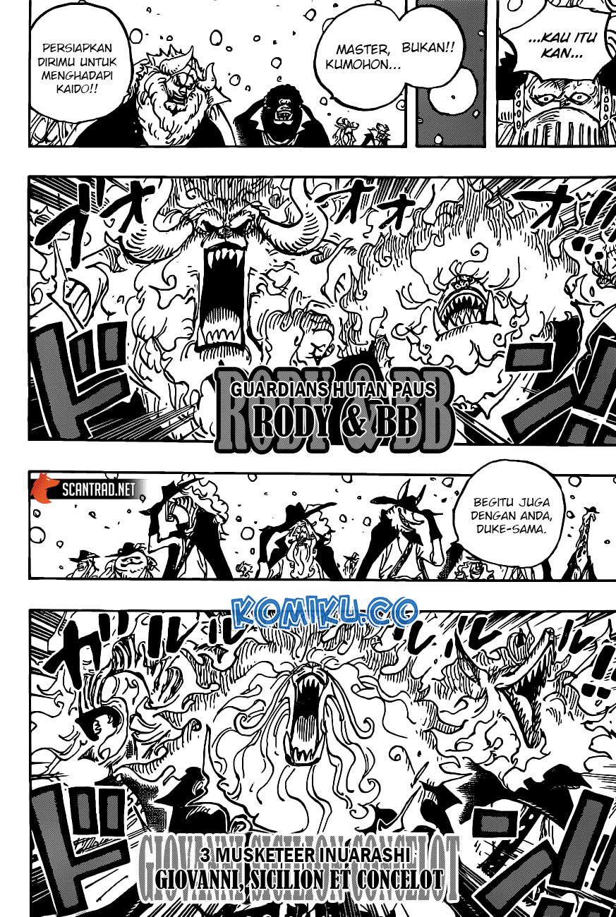 One Piece Chapter 988 Gambar 4