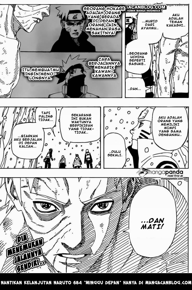 Naruto Chapter 683 Gambar 19