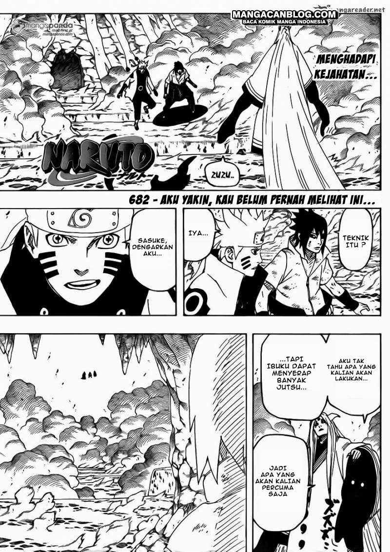 Komik Naruto Chapter 682 gambar nomor 1