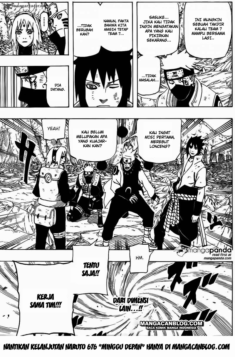 Naruto Chapter 675 Gambar 19