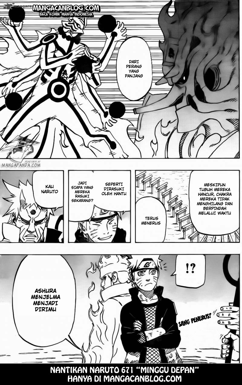 Naruto Chapter 670 Gambar 18