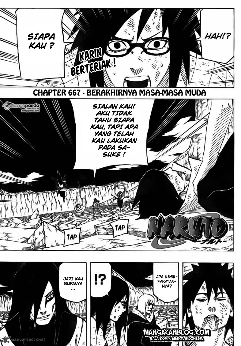 Manga Naruto Chapter 667 gambar nomor 2