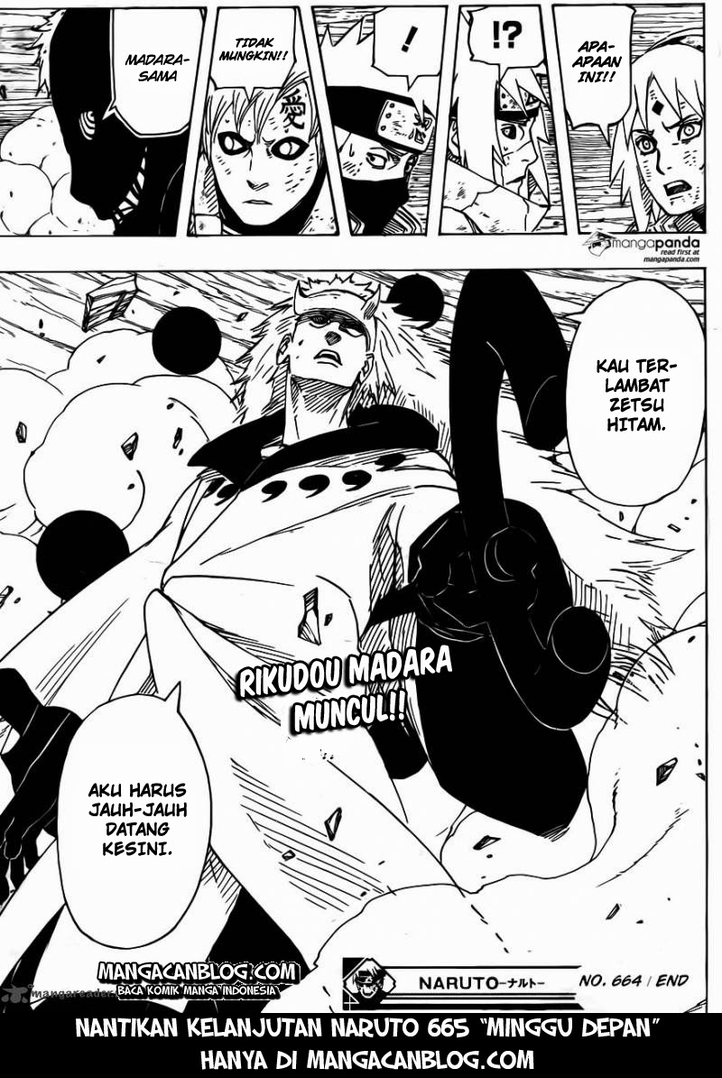 Naruto Chapter 664 Gambar 18