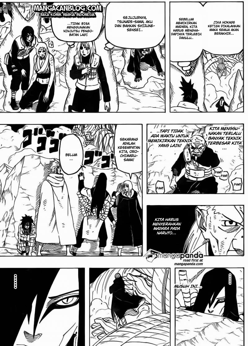 Naruto Chapter 662 Gambar 9